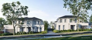 French style boutique townhouse located in Chadstone